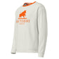 SATOSHI HODLR / Premium Bitcoin Sweatshirt - Nikki Nakamoto - The Orange Habit