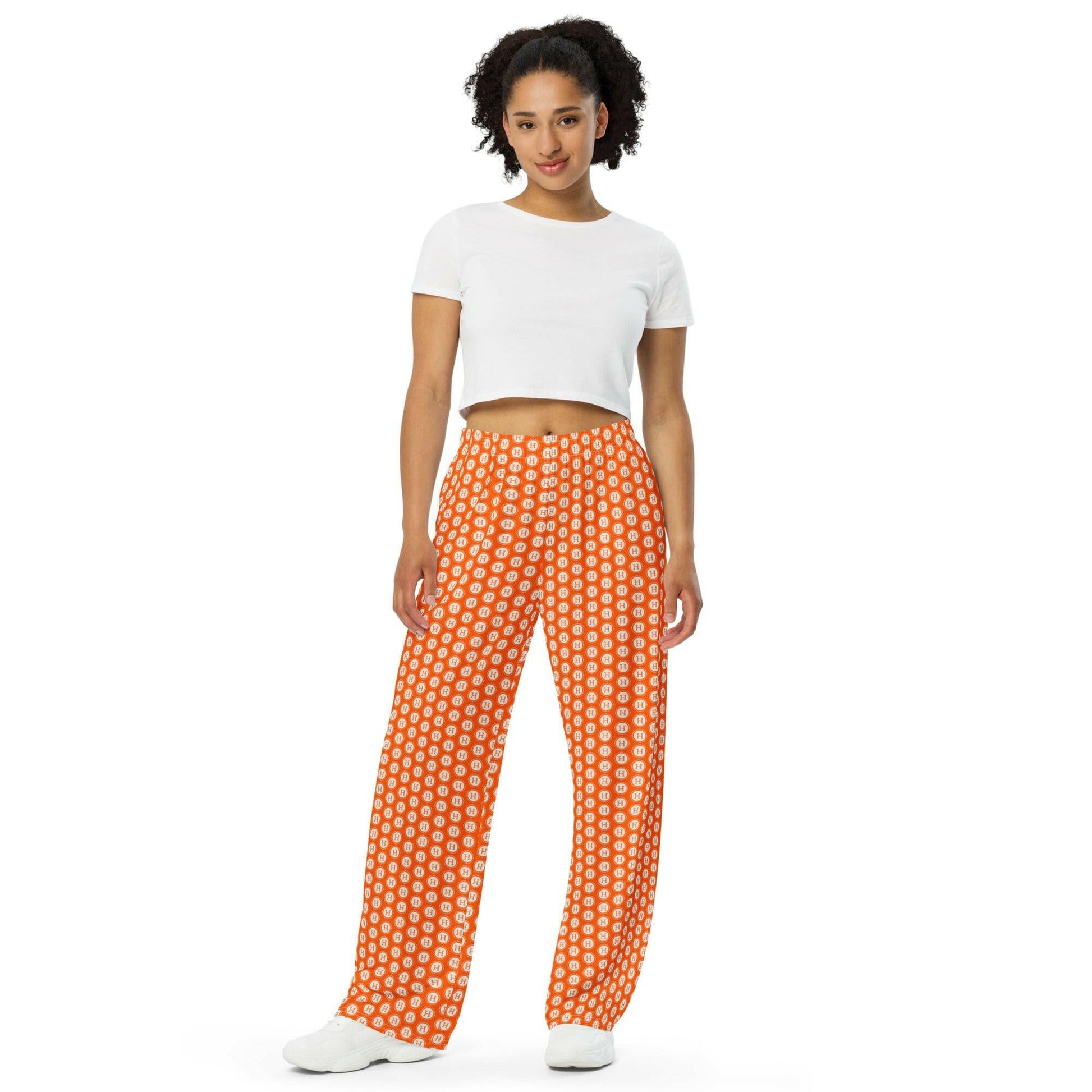 SATOSHI HODLR / Wide-leg Pants - Nikki Nakamoto - The Orange Habit