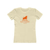 SATOSHI HODLR / Women’s Bitcoin Tee - Nikki Nakamoto - The Orange Habit