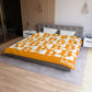SATOSHI MATISSE / Bitcoin Duvet Cover - Orange Habit Home - The Orange Habit