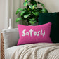 SATOSHI MATISSE / Bitcoin Lumbar Pillow - Orange Habit Home - The Orange Habit