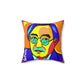 SATOSHI MATISSE / Bitcoin Throw Pillow - Orange Habit Home - The Orange Habit