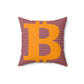SATOSHI MATISSE / Bitcoin Throw Pillow - Orange Habit Home - The Orange Habit