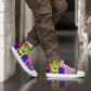 SATOSHI MATISSE / Mens Bitcoin High Tops - SVRN_T - The Orange Habit