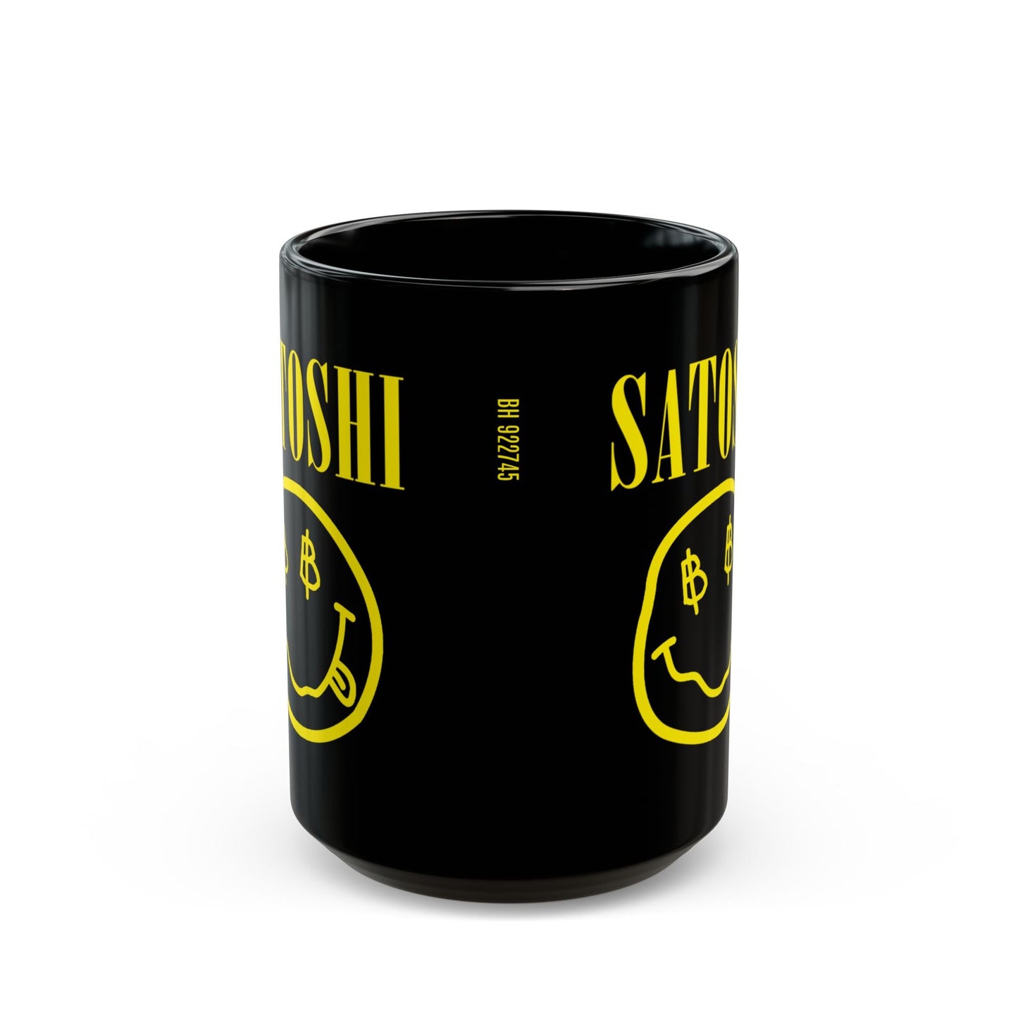 Satoshi Smiles: Bitcoin Mug