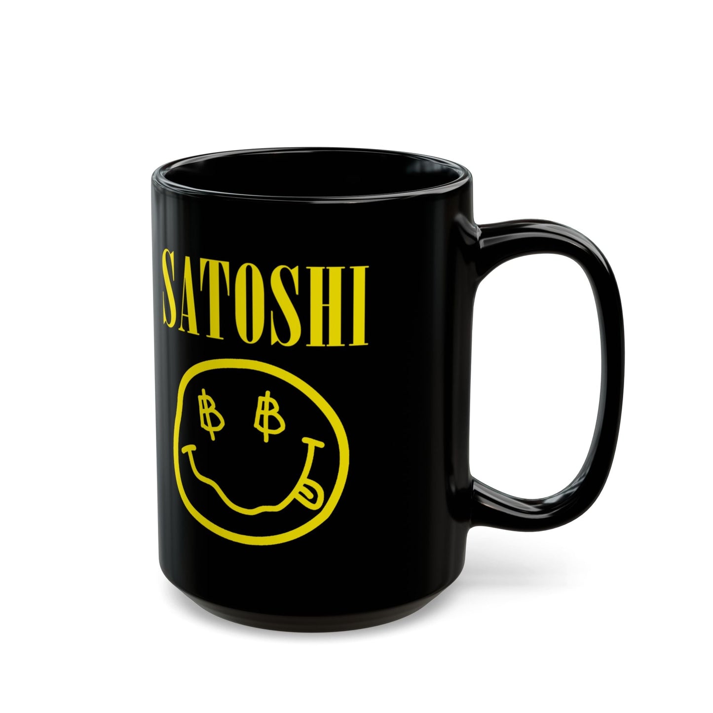 Satoshi Smiles: Bitcoin Mug