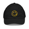 Satoshi Smiles Kids' Bitcoin Hat - Lil'B Hats - The Orange Habit (black)