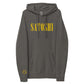 Satoshi Smiles Bitcoin Hoodie by SVRN_T at The Orange Habit