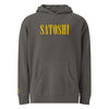 Satoshi Smiles Bitcoin Hoodie by SVRN_T at The Orange Habit
