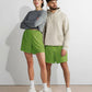 SATOSHI XCX Athletic Long Bitcoin Shorts - The Orange Habit - SVRN Society
