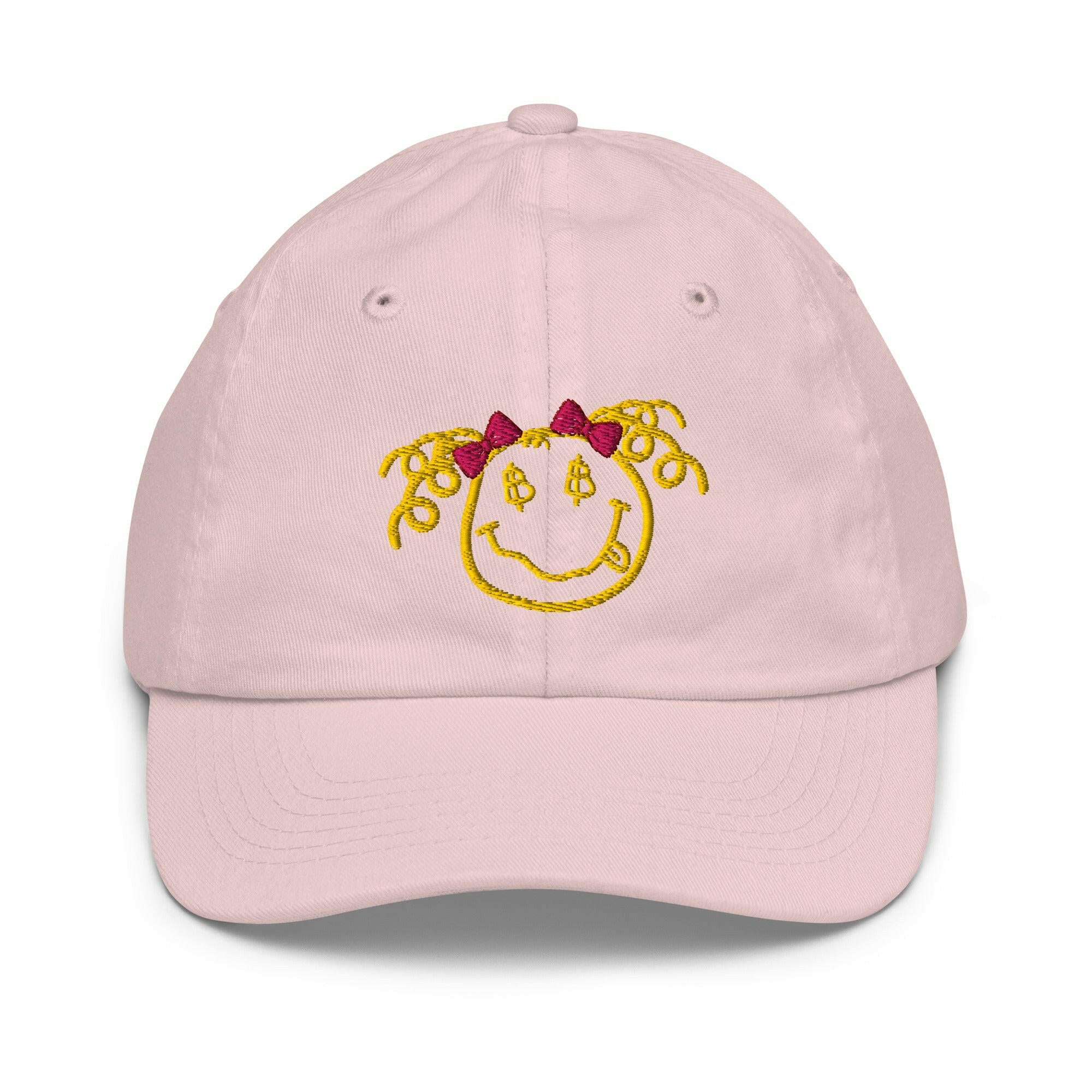 Satoshi Smiles Girls’ Bitcoin Hat - Lil'B Hats - The Orange Habit (pink)