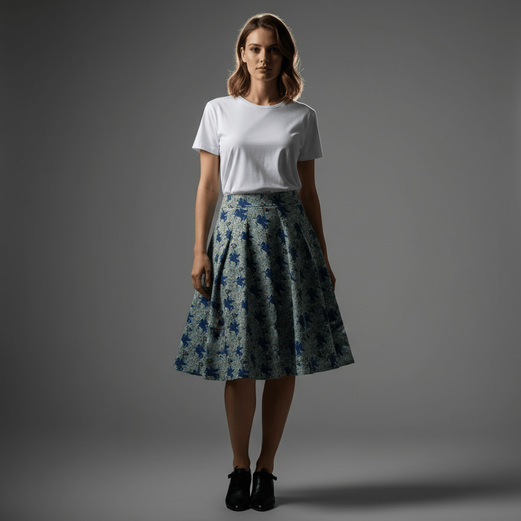 Soft Revolution | Blue Skirt - SVRN Society