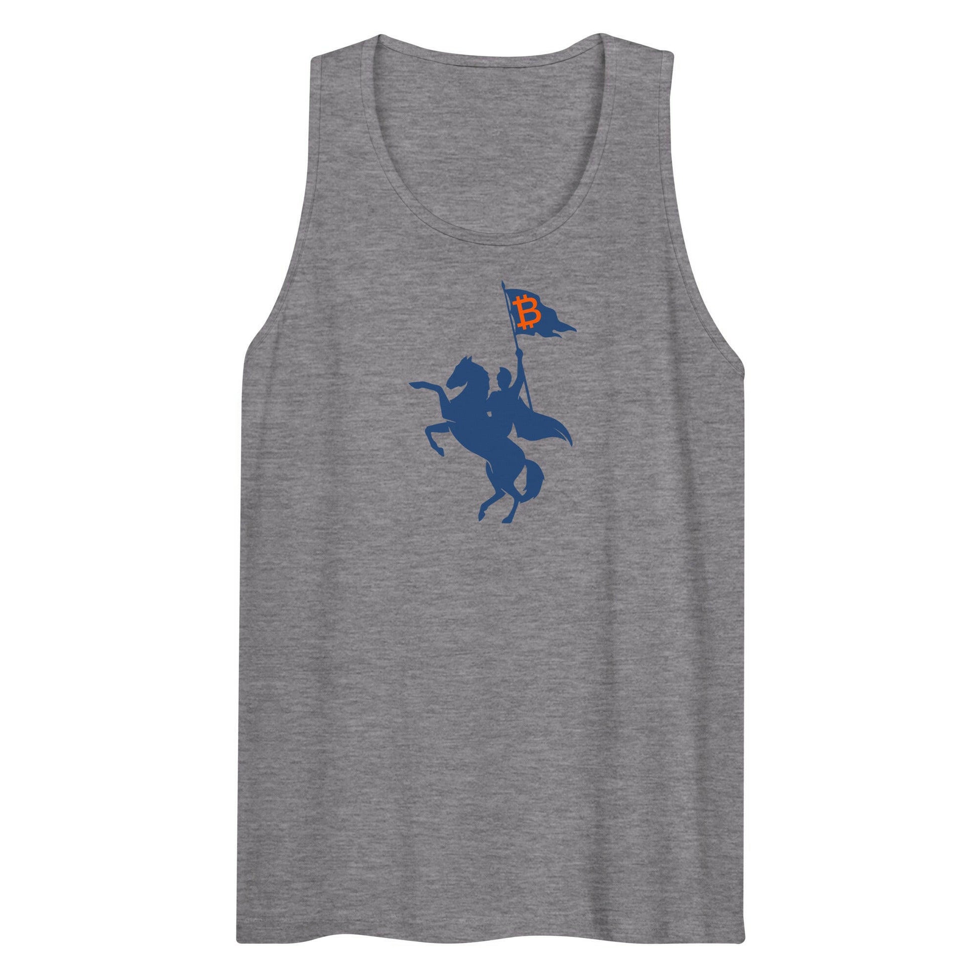 SOFT REVOLUTION / Men's Bitcoin Tank Top - SVRN_T - The Orange Habit