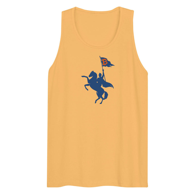 SOFT REVOLUTION / Men's Bitcoin Tank Top - SVRN_T - The Orange Habit