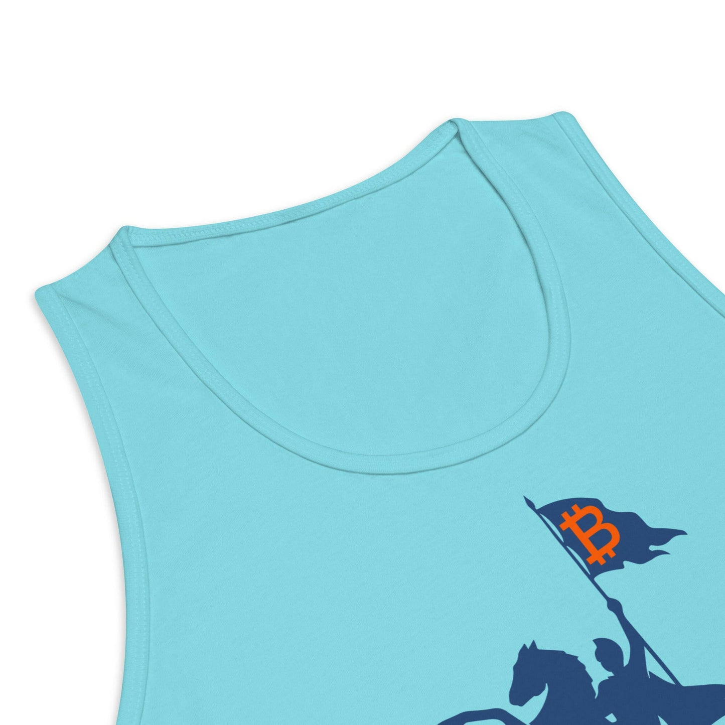 SOFT REVOLUTION / Men's Bitcoin Tank Top - SVRN_T - The Orange Habit