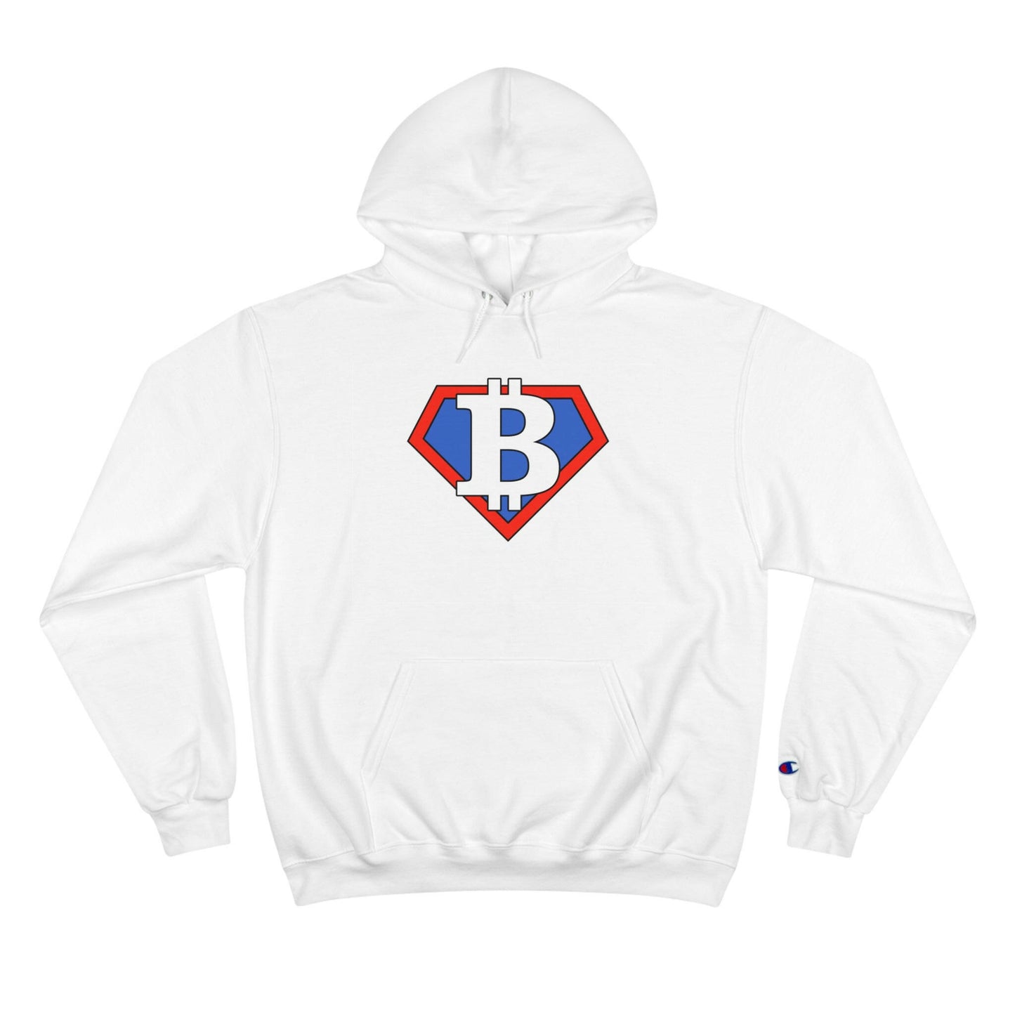 SUPER B / Champion Bitcoin Hoodie - SVRN_T - The Orange Habit