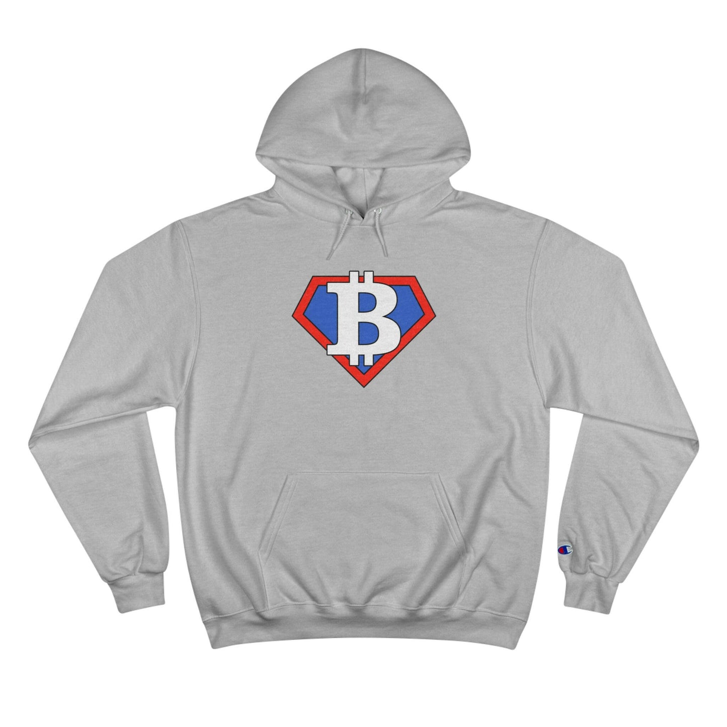 SUPER B / Champion Bitcoin Hoodie - SVRN_T - The Orange Habit