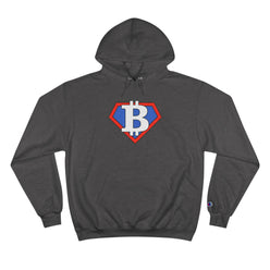 SUPER B / Champion Bitcoin Hoodie - SVRN_T - The Orange Habit