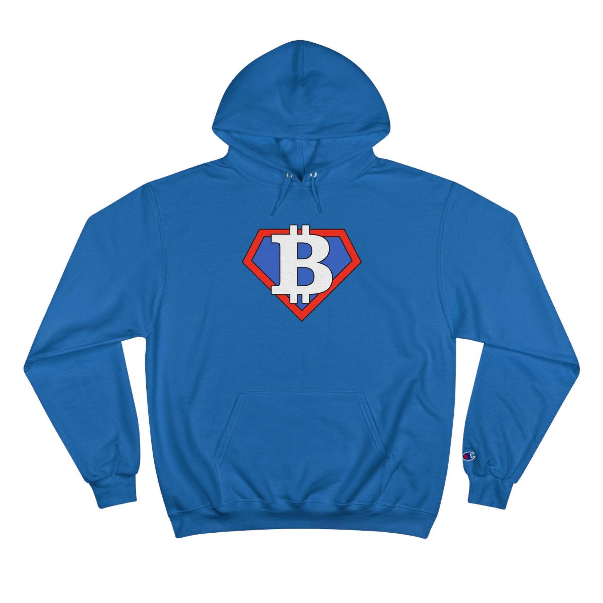 SUPER B / Champion Bitcoin Hoodie - SVRN_T - The Orange Habit
