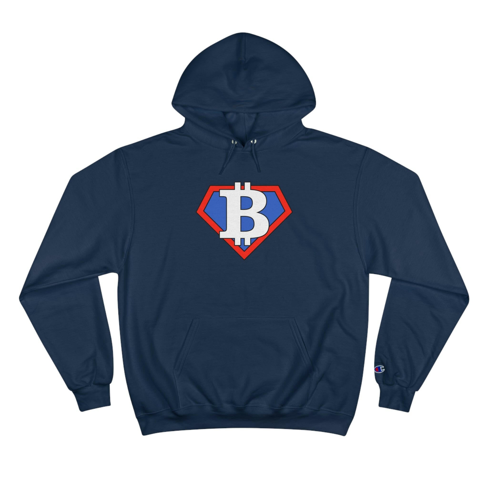 SUPER B Bitcoin Superhero Champion Hoodie | SVRN Society – SVRN