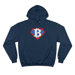 SUPER B / Champion Bitcoin Hoodie - SVRN_T - The Orange Habit