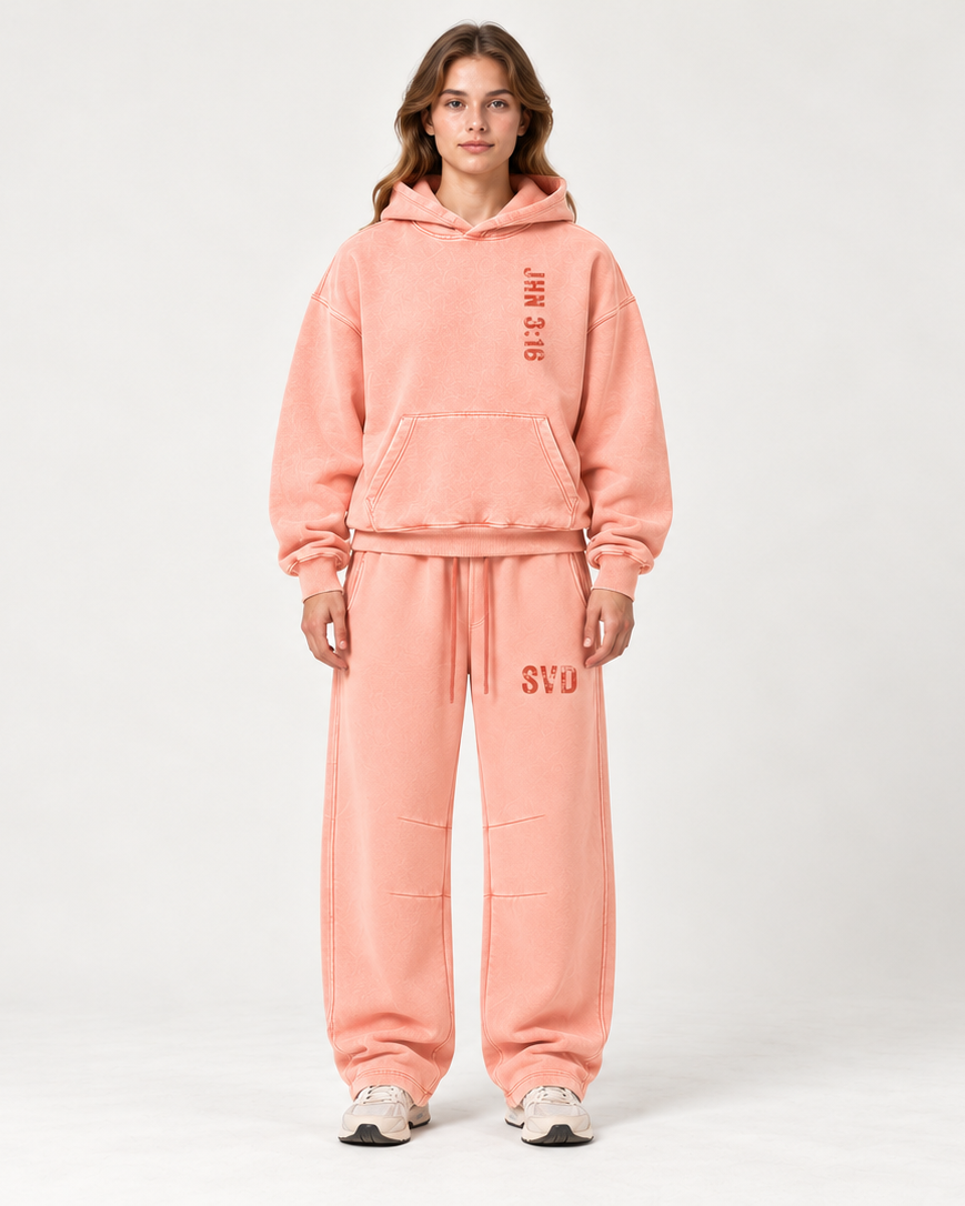 SVD: Vintage Wash Barrel Leg Sweatpants