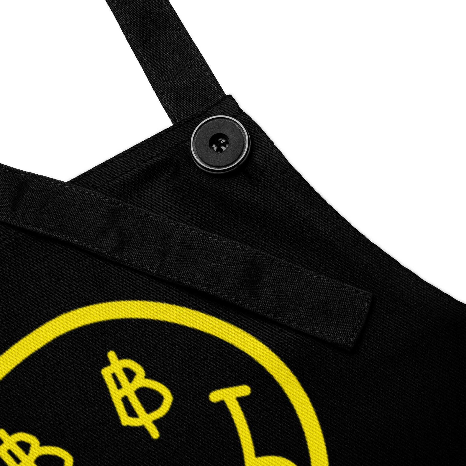SATOSHI SMILES / Bitcoin Apron - SVRN_T - The Orange Habit