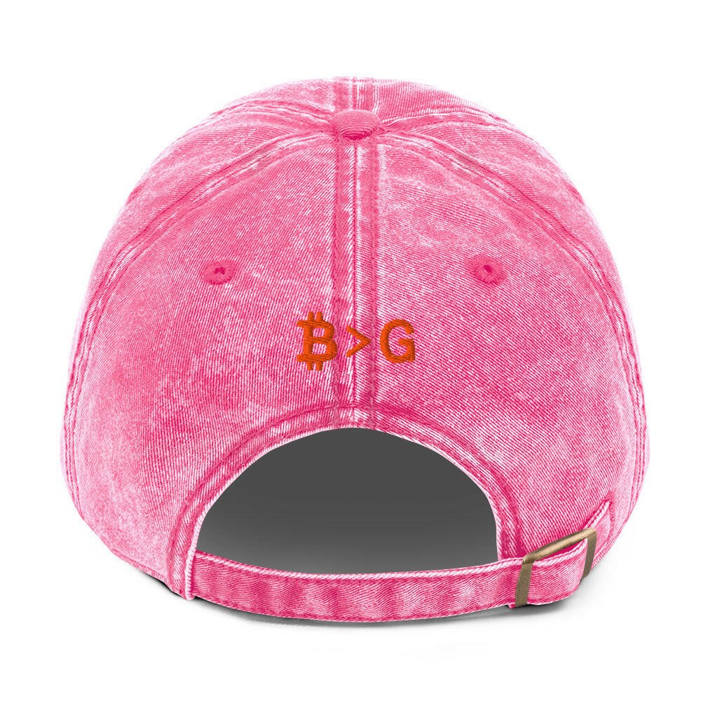 1971 / Vintage Bitcoin Hat - SVRN_T Hats - The Orange Habit