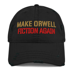 1984 / 'Make Orwell Fiction Again' Dad Hat - SVRN_T Hats - The Orange Habit