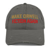 1984 / 'Make Orwell Fiction Again' Dad Hat - SVRN_T Hats - The Orange Habit
