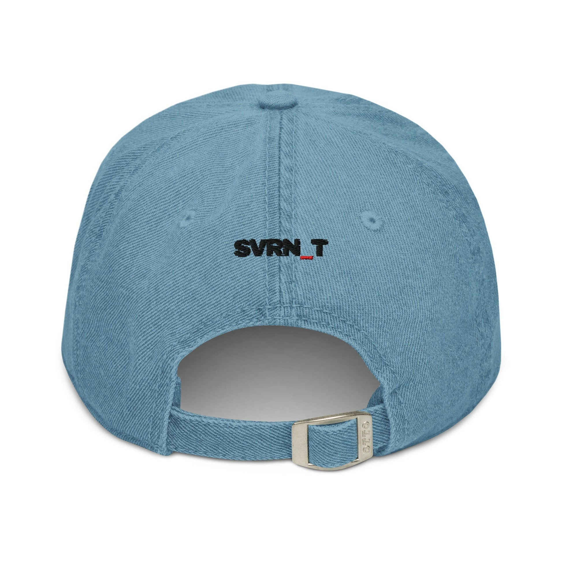 Branded / Bitcoin Denim Hat - SVRN_T Hats - The Orange Habit