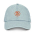 Branded / Bitcoin Denim Hat - SVRN_T Hats - The Orange Habit
