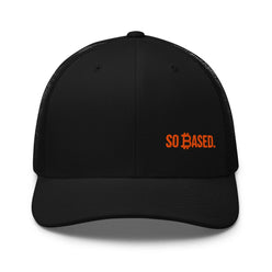 Branded - So Based / Bitcoin Trucker Cap - SVRN_T Hats - The Orange Habit