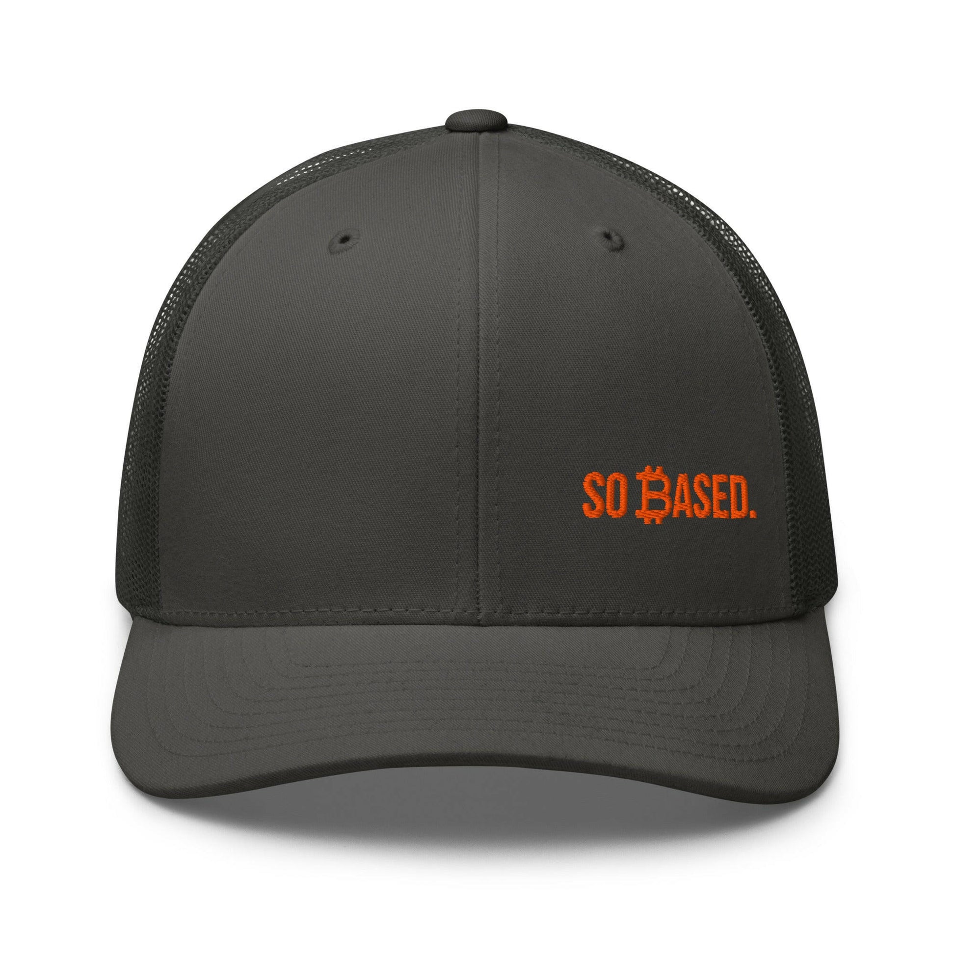 Branded - So Based / Bitcoin Trucker Cap - SVRN_T Hats - The Orange Habit