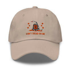 Don't Tread / Bitcoin Dad hat - SVRN_T Hats - The Orange Habit
