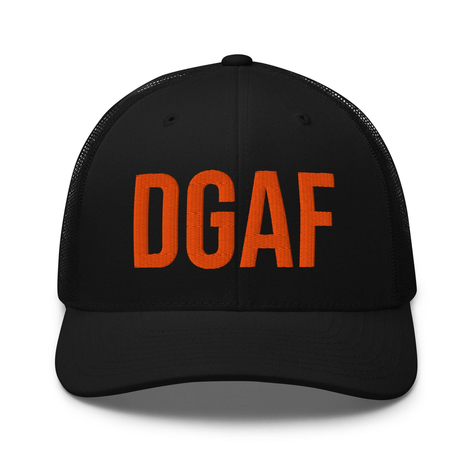HONEY BADGER DGAF / Bitcoin Trucker Hat - SVRN_T Hats - The Orange Habit