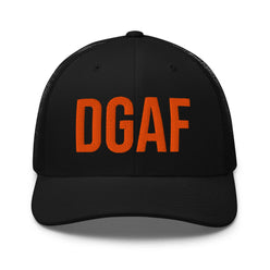 HONEY BADGER DGAF / Bitcoin Trucker Hat - SVRN_T Hats - The Orange Habit