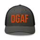 HONEY BADGER DGAF / Bitcoin Trucker Hat - SVRN_T Hats - The Orange Habit