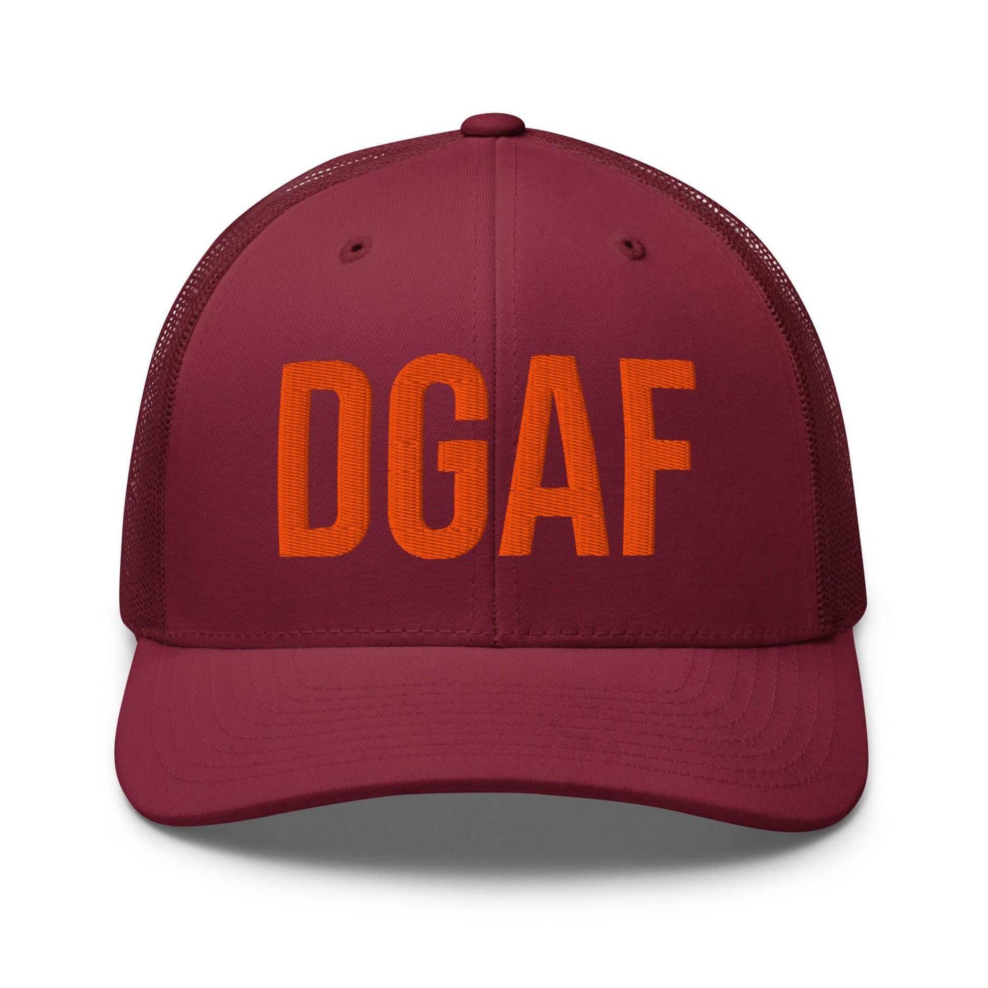 HONEY BADGER DGAF / Bitcoin Trucker Hat - SVRN_T Hats - The Orange Habit