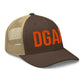 HONEY BADGER DGAF / Bitcoin Trucker Hat - SVRN_T Hats - The Orange Habit