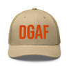 HONEY BADGER DGAF / Bitcoin Trucker Hat - SVRN_T Hats - The Orange Habit