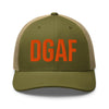 HONEY BADGER DGAF / Bitcoin Trucker Hat - SVRN_T Hats - The Orange Habit
