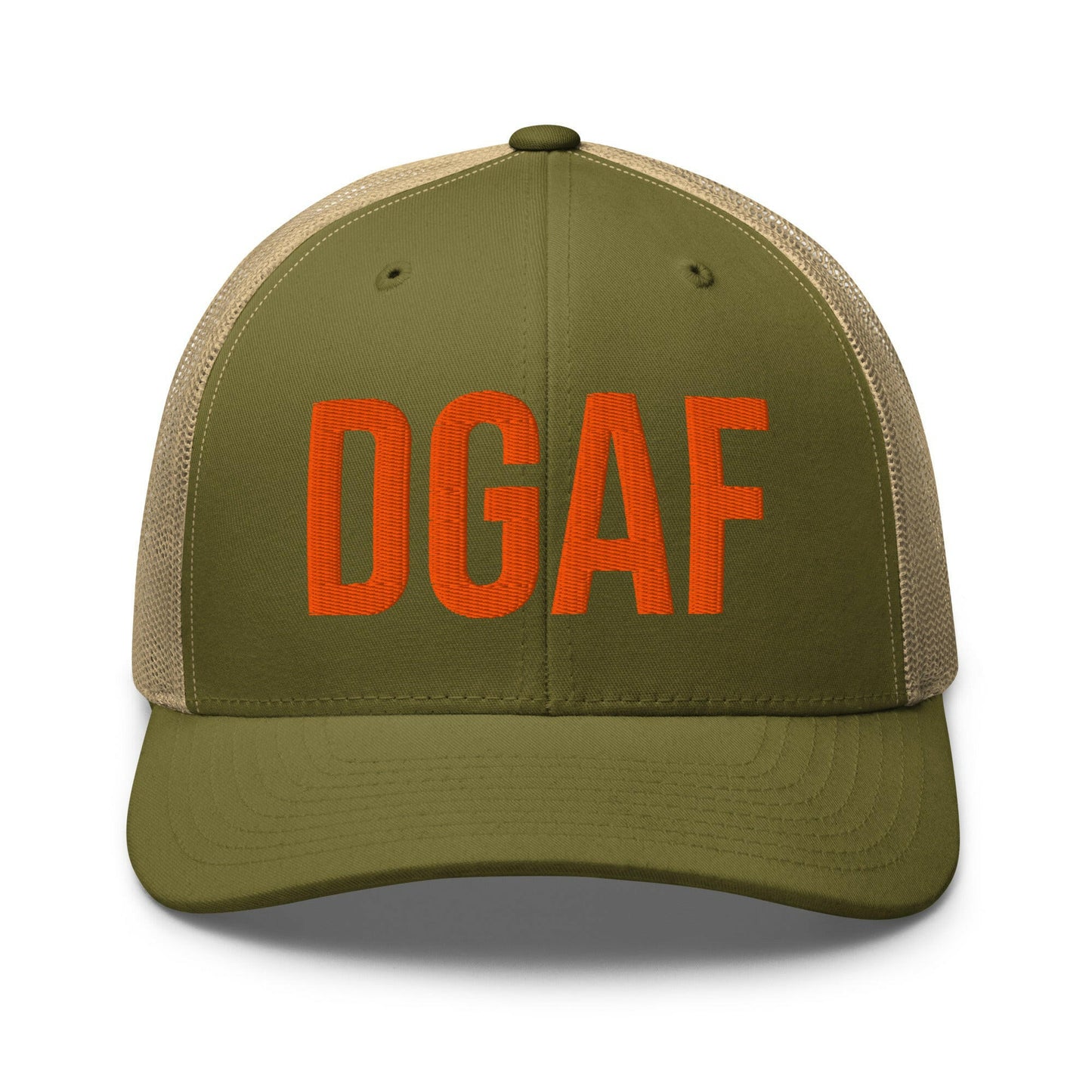 HONEY BADGER DGAF / Bitcoin Trucker Hat - SVRN_T Hats - The Orange Habit