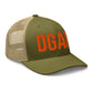 HONEY BADGER DGAF / Bitcoin Trucker Hat - SVRN_T Hats - The Orange Habit