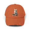 HODL Dog - Frenchie / Bitcoin Dad Hat - SVRN_T Hats - The Orange Habit
