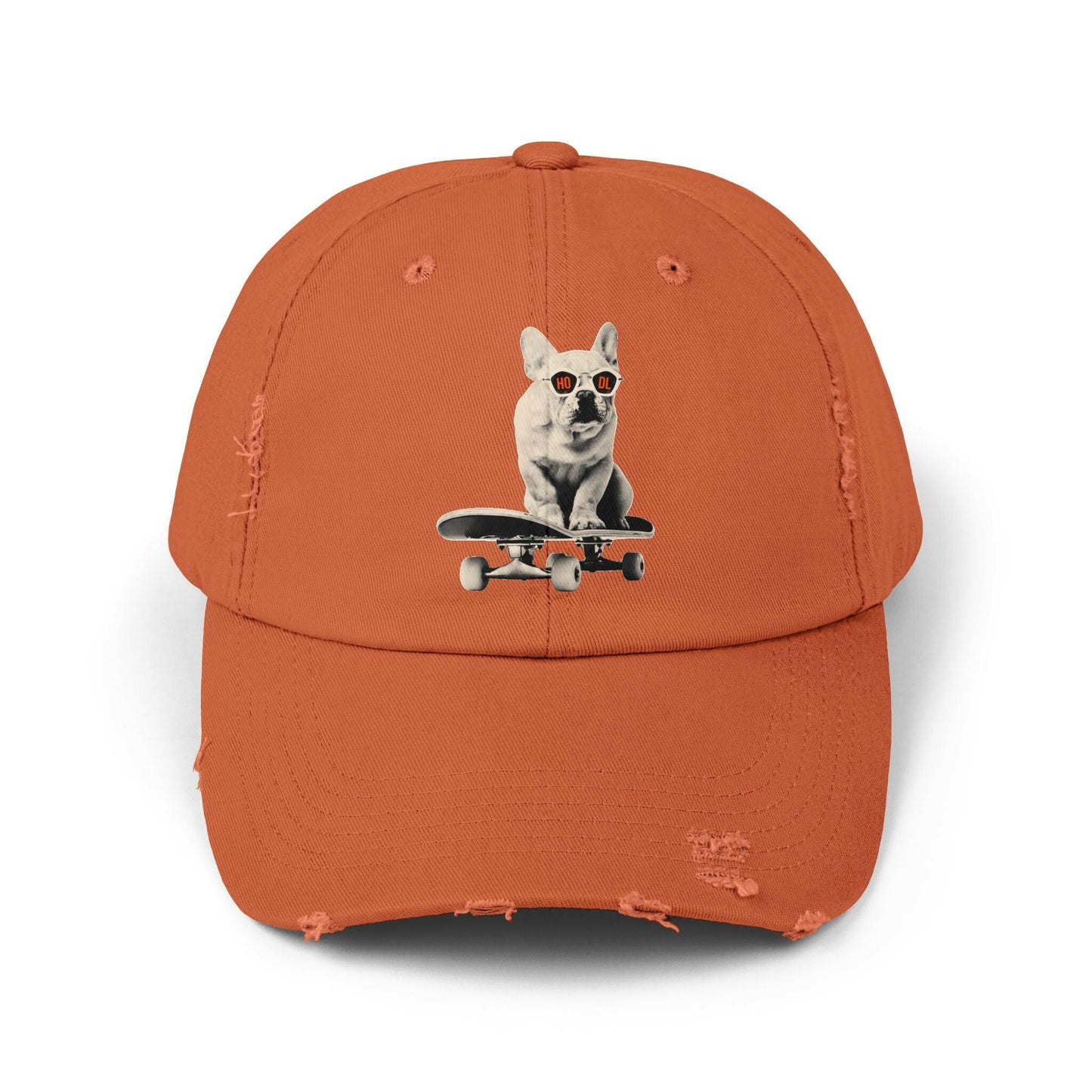 HODL Dog - Frenchie / Bitcoin Dad Hat - SVRN_T Hats - The Orange Habit