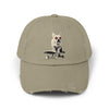 HODL Dog - Frenchie / Bitcoin Dad Hat - SVRN_T Hats - The Orange Habit