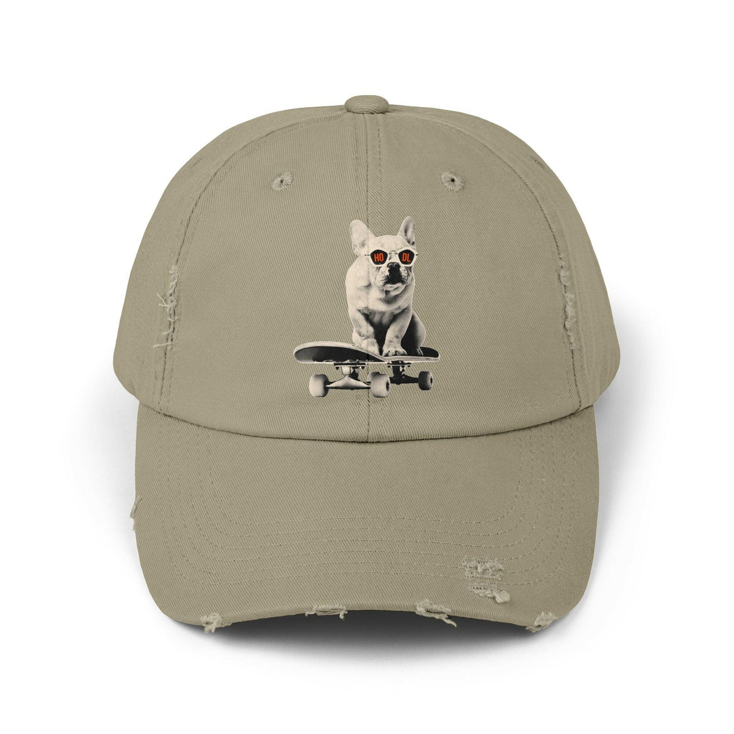 HODL Dog - Frenchie / Bitcoin Dad Hat - SVRN_T Hats - The Orange Habit