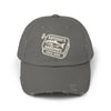 Satoshi's Sardines / Distressed Bitcoin Hat - SVRN_T Hats - The Orange Habit