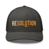 RESOLUTION / Bitcoin Trucker Cap - SVRN_T Hats - The Orange Habit